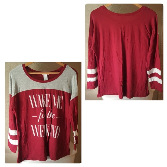 ✔CLEARANCE ✔Wake Me 4 Wkend Top - Picture 3 of 3